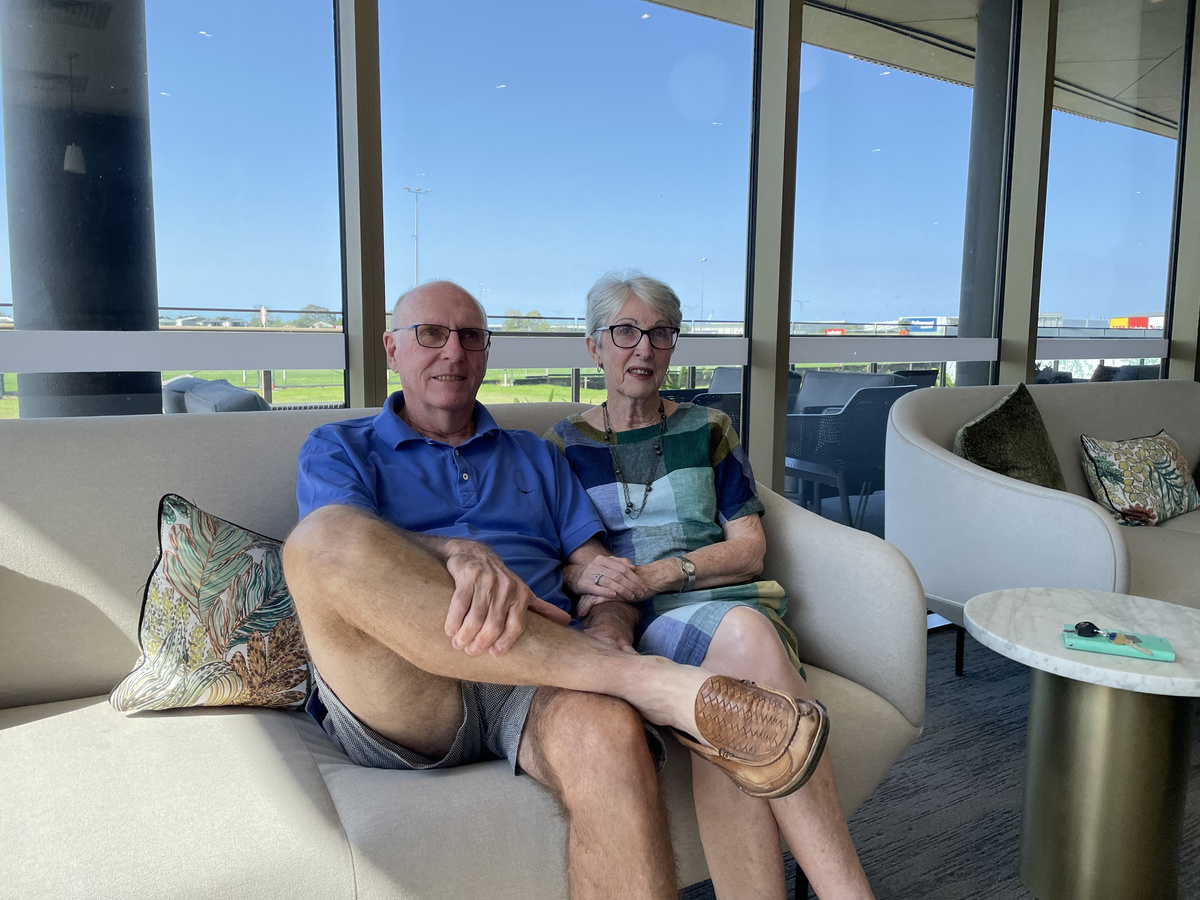 Janis and Peter still relish the convenience of the location, being close to family and living in a warm and friendly community