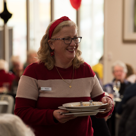 Karen Pohl has worked at the Abervale retirement village for more than 24 years