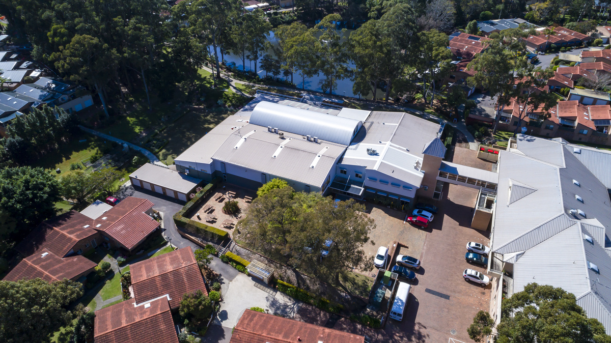 Brentwood Village Aerial View Brentwood Village