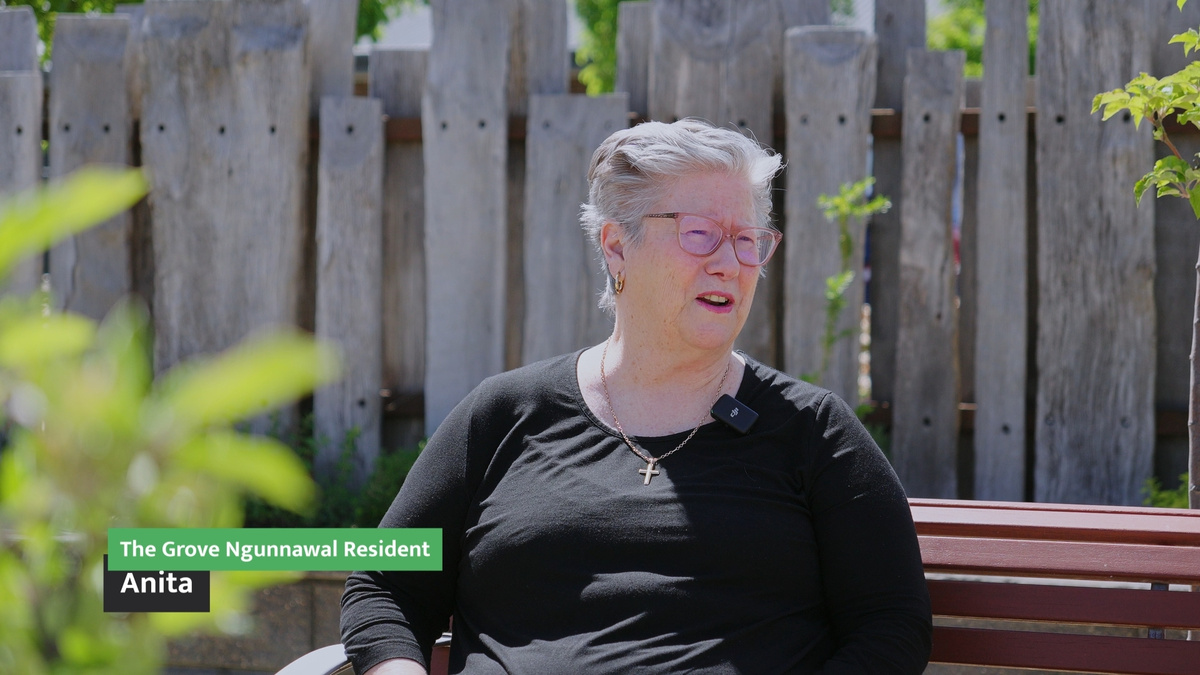 Meet Anita - Resident testimonial The Grove at Ngunnawal
