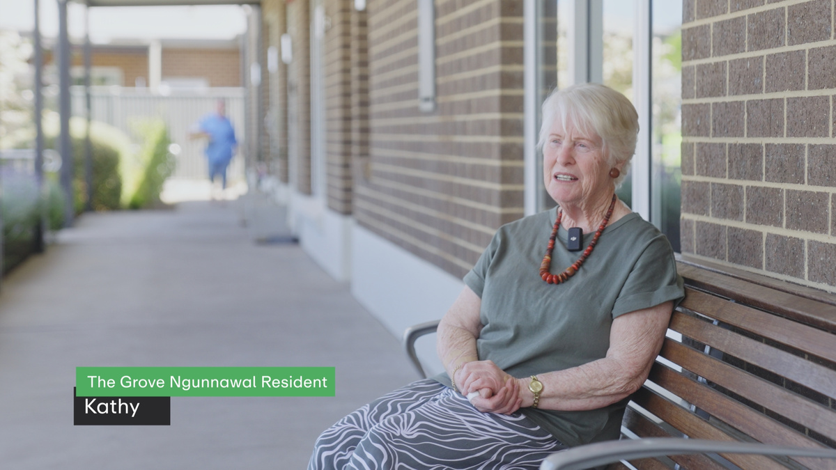 Meet Kathy - Resident testimonial The Grove at Ngunnawal