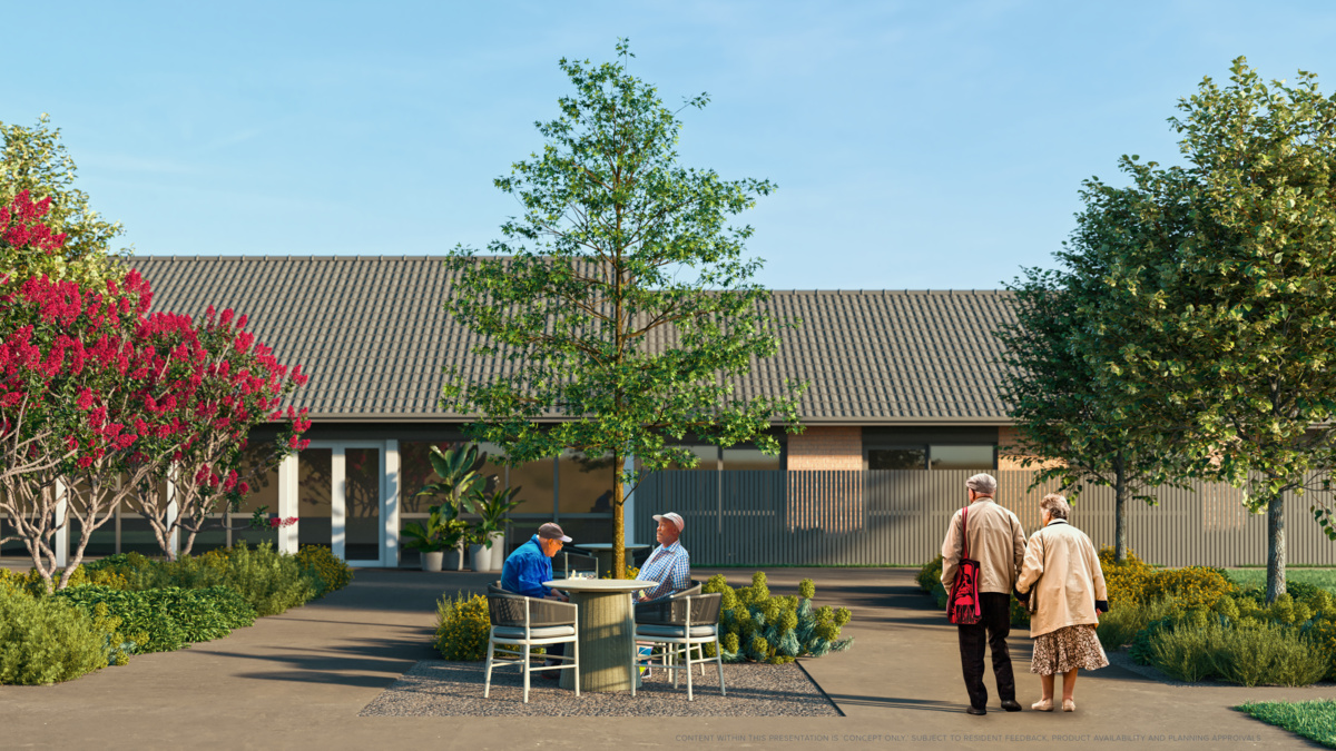 Forest Hills Apartment Living External Render