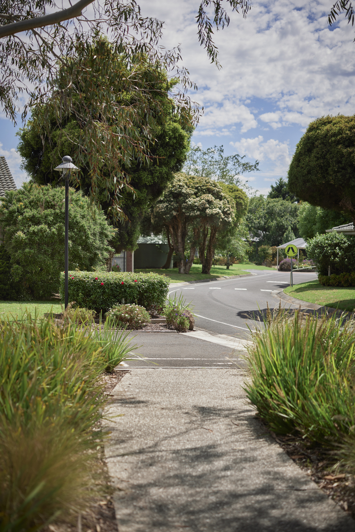 Highvale Village beautiful footpath