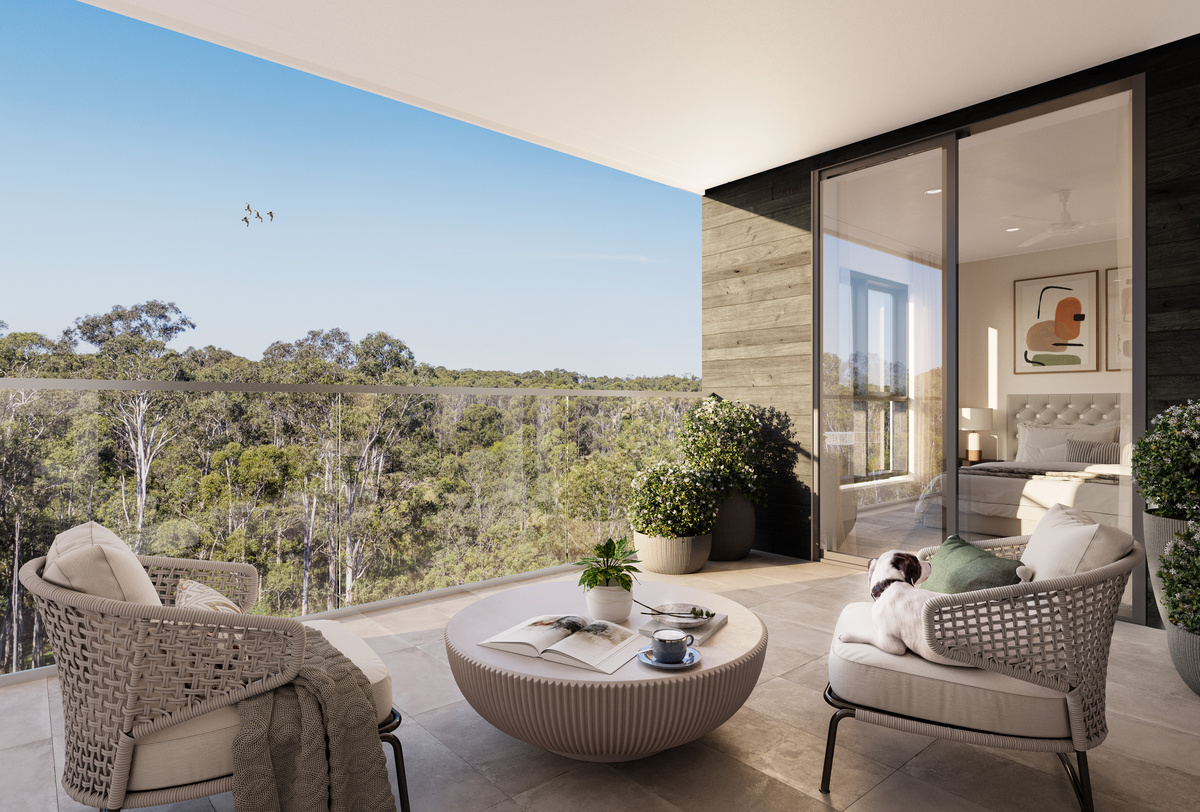 Kingfisher Grove apartment balcony views