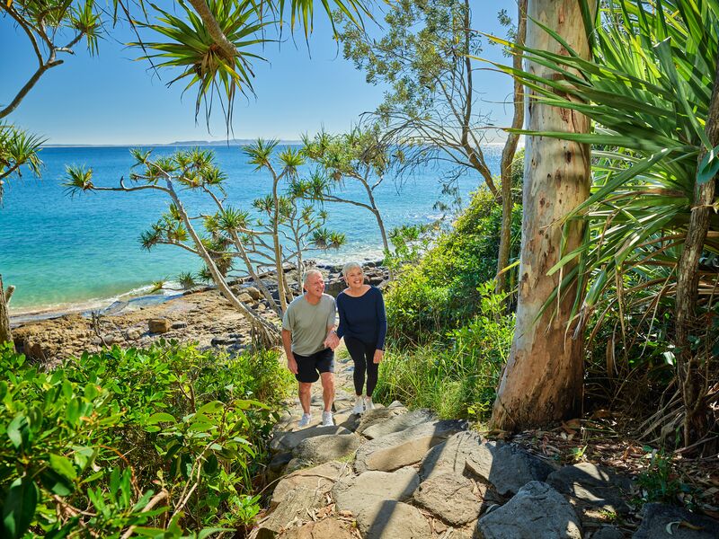 Sunrise Beach Village Couple at the Beach