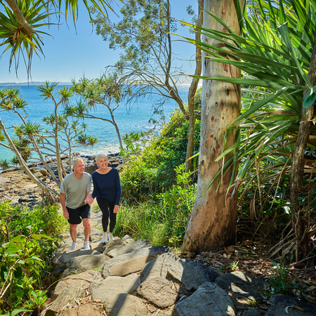 Sunrise Beach Village Couple at the Beach