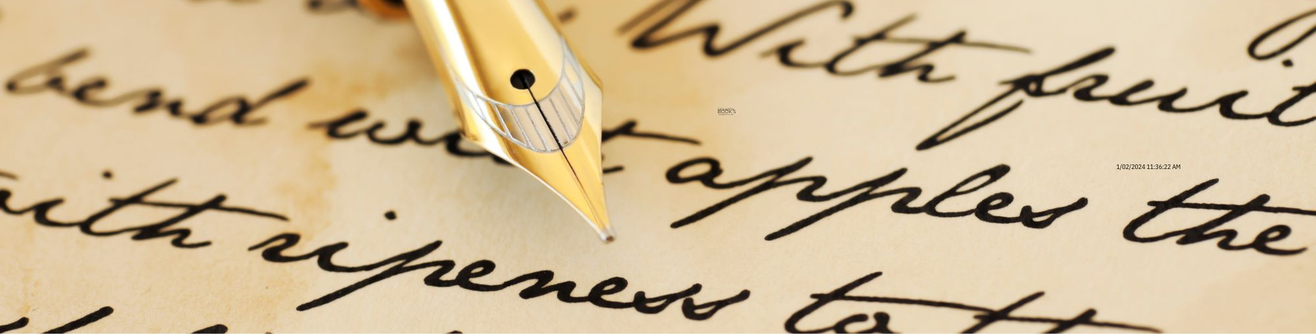 a pen on a piece of paper