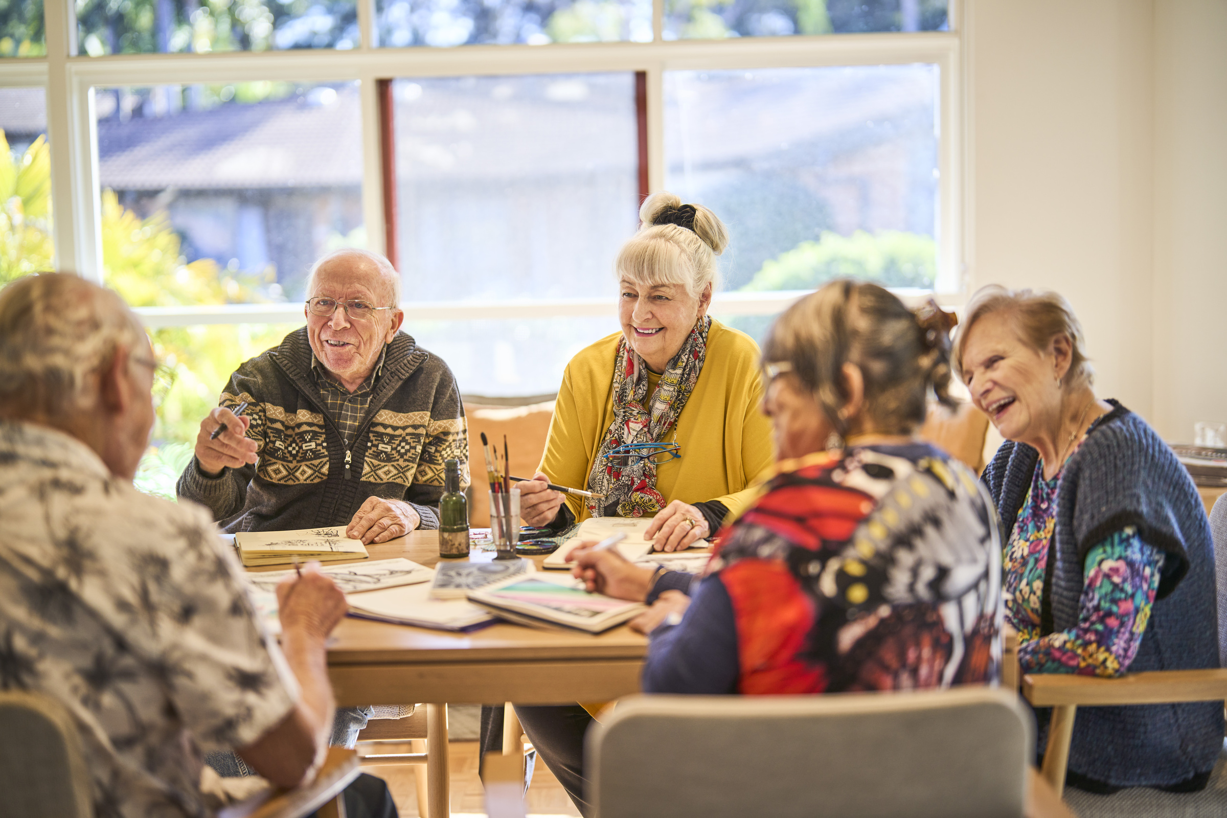 DWGV - Dee Why Gardens Village Clubhouse Resident Art Club