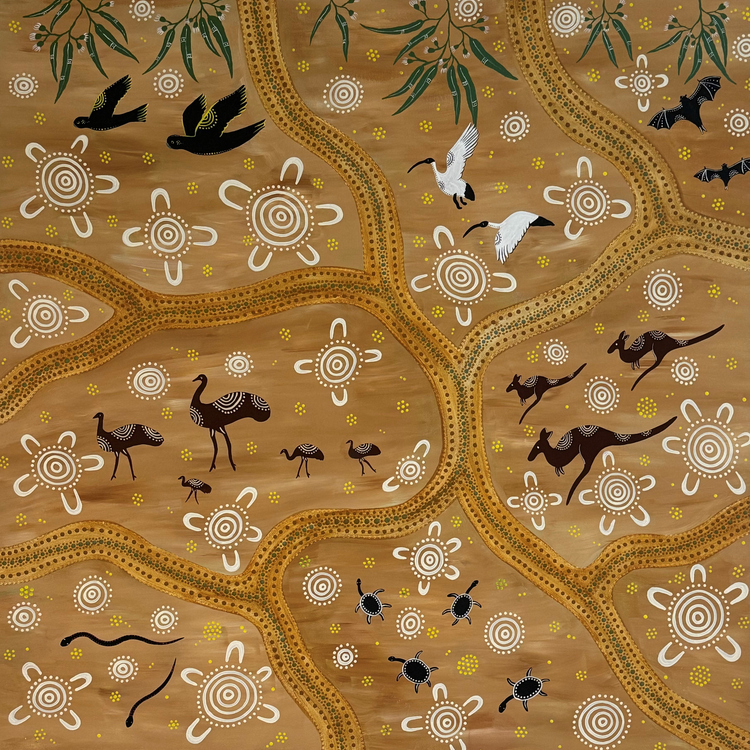 Guwing Dhurug Ngurrawa, by Leanne Mulgo Watson-Redpath