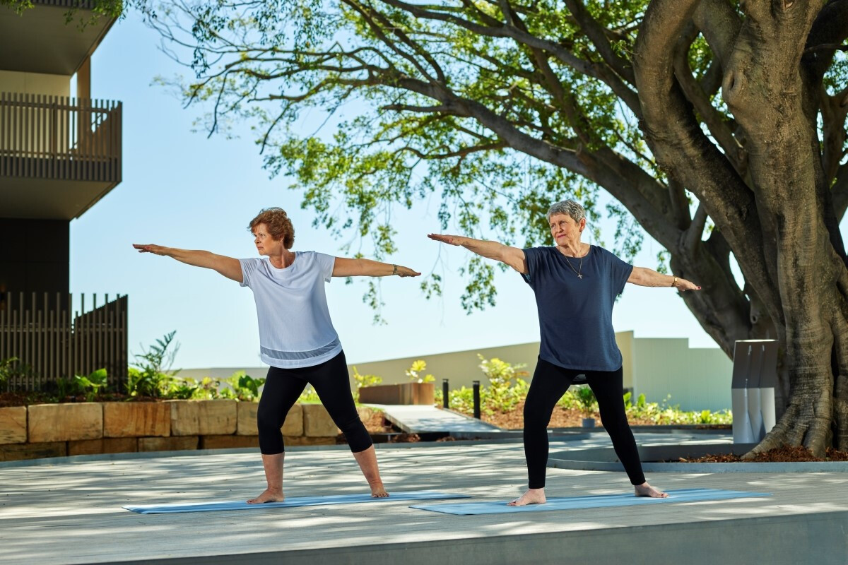 Bernborough Ascot - yoga two residents