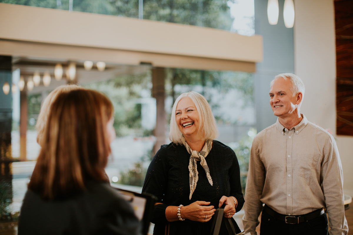 Lively social gathering at The Baytree