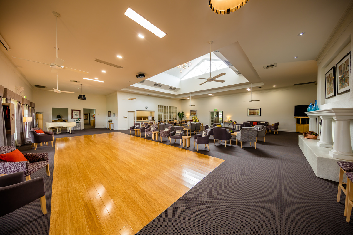 Port Phillip Village dining room and dance floor