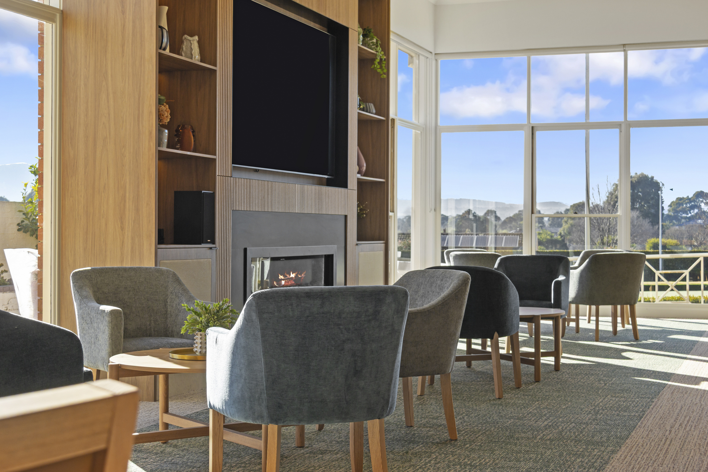 Peppertree Hill cozy lounge area with comfortable seats