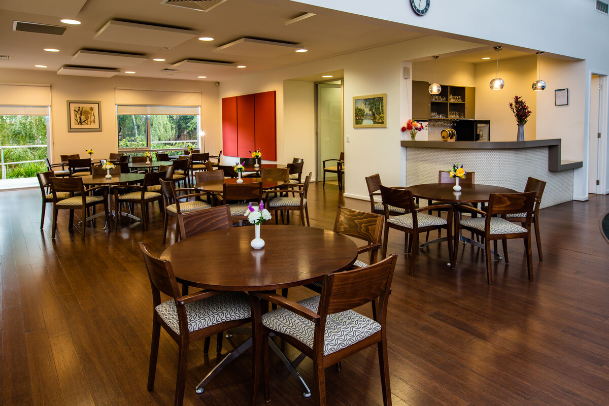 Abervale Village dining room and bar