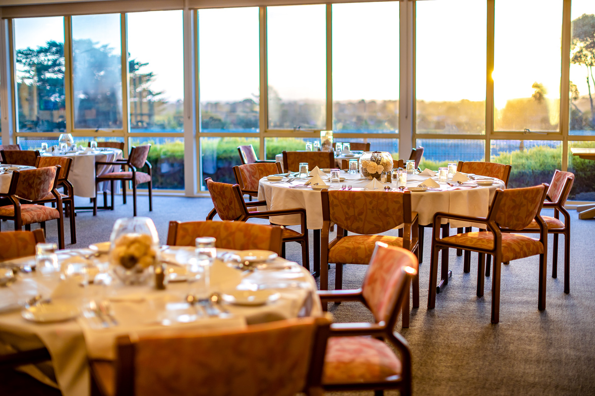 Meadowvale Village large dining room and restaurant